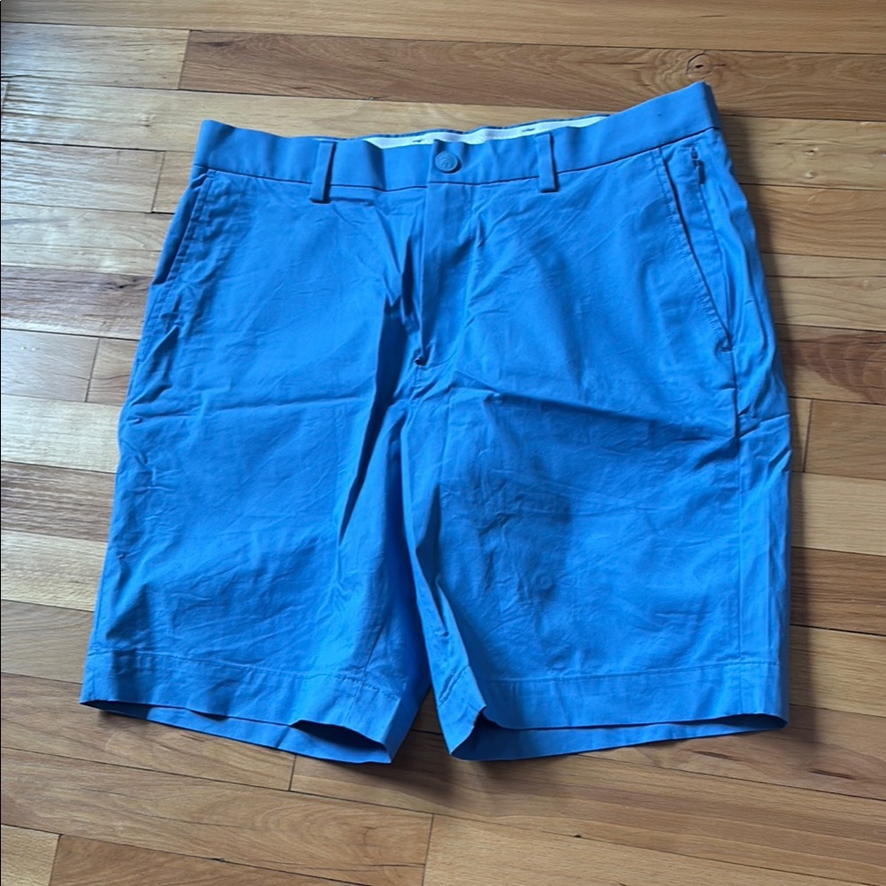 Brooks Brothers Bright Blue Flat Front Shorts